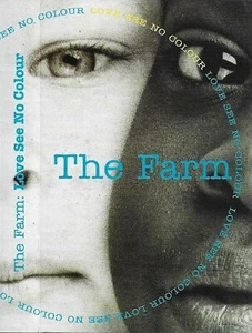 The Farm Love See No Colour cassette single Electronic 1991 original issue - Picture 1 of 6