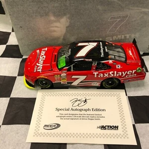 Regan Smith #7 TaxSlayer 2015 1:24 Fusion 1 of 637 NX75821TXRMAUT *AUTOGRAPHED* - Picture 1 of 7
