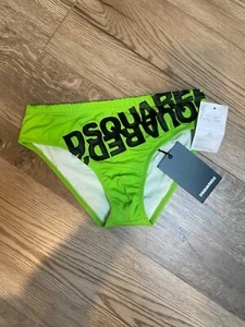 Dsquared2 Bikini Bottoms, Lime, Size 12y/o, (fits Size S/ 8UK) - Imagen 1 de 4