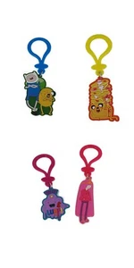 Adventure Time Keyrings x 4  LSP Lumpy Space Princess Finn Jake Pancakes - Picture 1 of 5