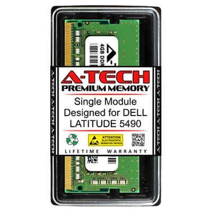 4GB DDR4-2400 Dell Latitude 5491 7400 5580 E7280 3400 5400 5500 5490 Memory RAM - Picture 1 of 7