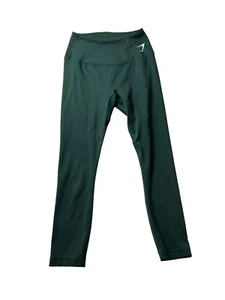 Gymshark Damen Deep Green High-Waisted Power Leggings - Bild 1 von 8