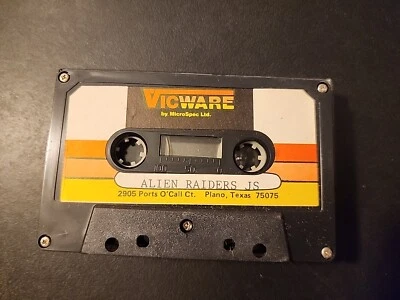 Vic-20 Alien Raiders JS Vic1906 1981 Commodore Comp. Untested - Image 1 of 2