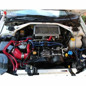 2 Point FOR Subaru Impreza GC8 V4 Front Strut Tower Bar Upper Brace Ultra Racing - Picture 1 of 6