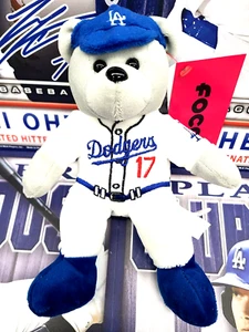 MLB Los Angeles Dodgers Shohei Ohtani Thematic Embroidered Bear - Picture 1 of 3