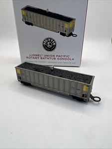 Lionel Union Pacific rotierende Badewanne Gondel Weihnachten Punze Ornament Neu im Karton - Bild 1 von 24