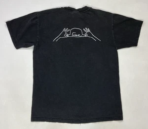VINTAGE Bob Fosse Art Graphic T-Shirt Herren Medium Schwarz Kurzarm Tänzerin 90s - Bild 1 von 10