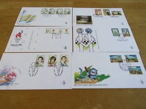 Aruba 6 different FDC´s first day covers 1996 complete set + Free shipment - Picture 1 of 8
