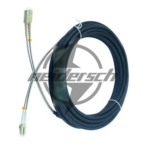 Outdoor Field Fiber Patch Cord LC to SC MM Multi-Mode Duplex Fiber Cable 100M - Picture 1 of 1