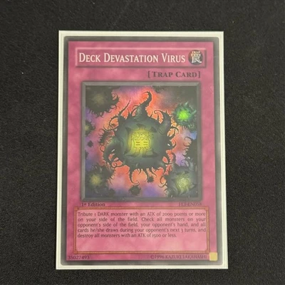 Deck Devastation Virus FET-EN058 1st Edition Super Rare - Image 1 of 2