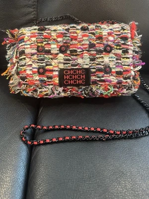 Bandolera CH Carolina Herrera Tweed Multicolor Foto 1 de 4