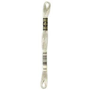 DMC 6-Strand Embroidery Cotton 8.7yd-Medium Beige Grey - 12 Pack - Picture 1 of 1
