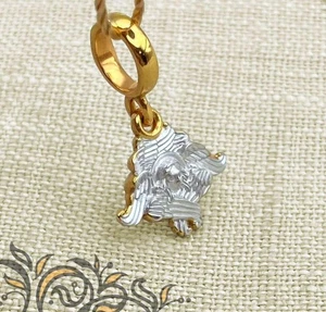 Seraphim Silber 925 Anhänger 0,86" Religiös Charm 1,3g feiner Schmuck Geschenk - Bild 1 von 1