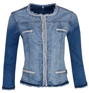 Chaqueta tradicional Marjo para mujer chaqueta vaquera azul estilo tradicional, de moda y tradición - Imagen 1 de 5