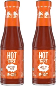 Taco Bell Hot Sauce (Pack of 2) USA - Best Before 15NOV25 - Picture 1 of 7