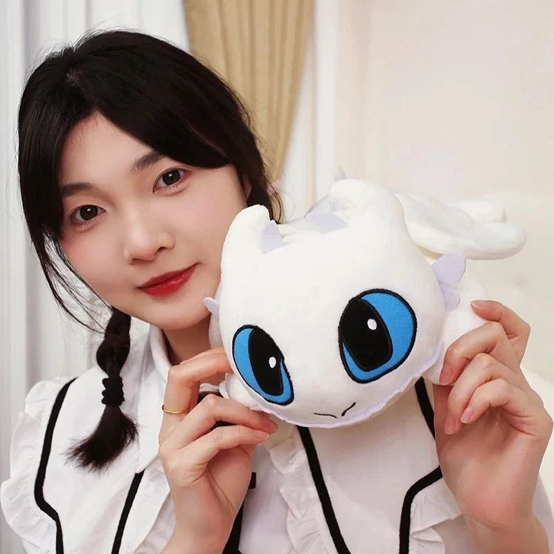 Cómo entrenar a tu dragón Furia nocturna desdentada muñeca de peluche suave juguete regalo para niños 40 cm Foto 1 de 3