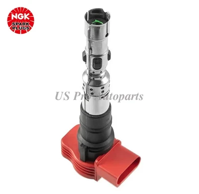 Bobinas de encendido NGK para Audi A6 2005-2006 A8 2003-2006 4,2 L 077905115C 1 pieza OEM Foto 1 de 4