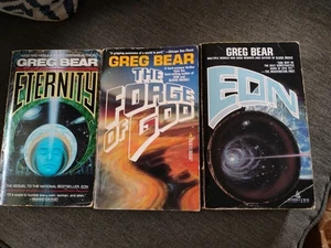 3 Greg Bear Taschenbücher Ewigkeit, Die Schmiede Gottes & Äon - Bild 1 von 3