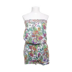 Desigual, Jumpsuit, Größe: L, Weiß/Mehrfarbig, Viskose, Blumen, Damen #XWo - Bild 1 von 5