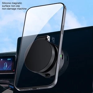 Support téléphone voiture angle de vision facilement réglable avec fonction a - Photo 1 sur 12