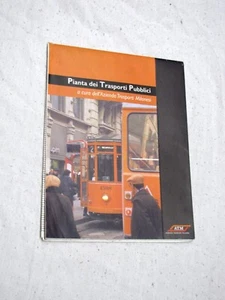 Cartina mappa pianta dei trasporti pubblici azienda milanesi map Milano pubblici - Foto 1 di 3