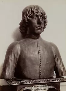 FRATELLI ALINARI (19.Jhd), Büste des Piero di Lorenzo di Medici, Florenz, um 188 - Bild 1 von 5