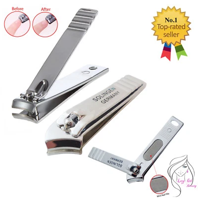 LGB ENGLAND Schwarz Profi Zehennagelschneider Clipper Chiropody Schwerlast - dicke Nägel