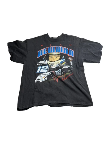 NASCAR Ryan Newman #12 Penske 'The Legend Continues' vintage fan club t shirt Xl Cover
