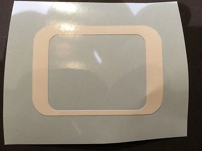 Aufkleber Tamiya Actros Dachluckenrahmen in weiß glänzend - Bild 1 von 3