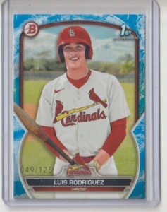 2023 Bowman Luis Rodriguez Sky Blue SN /125 #BP-130 - Picture 1 of 2