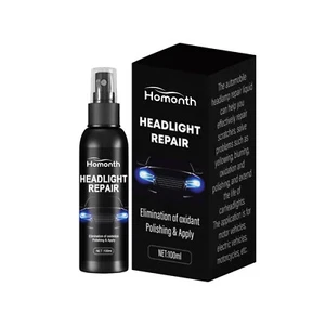 Car Headlight Restorer Liquid- Scratch & Yellowing Removal Kit - Picture 1 of 15