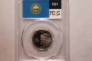 2000-S NEW HAMPSHIRE STATE QUARTER GRADED PCGS PR70DCAM - Picture 1 of 4