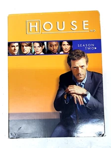 House: Season Two (DVD, 2005) 6 DVD set Pre-Owned in Very good condition - Imagen 1 de 3