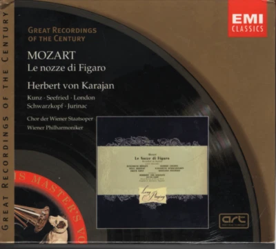 Mozart: Nozze di Figaro - Seefried, Schwarzkopf, London, Karajan - EMI 2CD - Neu - Bild 1 von 2