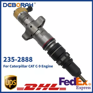 235-2888 Rail Fuel Injector 2352888 For CAT C-9 330D 336D E336D E330D Excavator - Picture 1 of 11