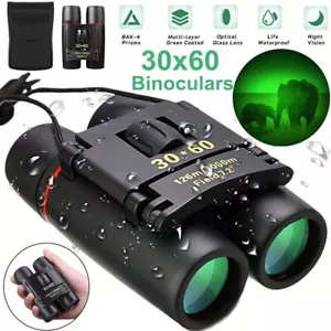 German Military Army 30x60 HD Night Vision Binoculars Goggles Hunting Telescope - Picture 1 of 12