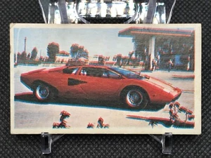 Lamborghini Countach LP400 Classic Car Mini Card Furuta Vintage Made in Japan c - Picture 1 of 12