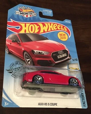 Hot Wheels - Audi Rs5 купе красный - новый на карте 164. 3/10, свежий на заводе. 225/250. - Изображение 1 из 3