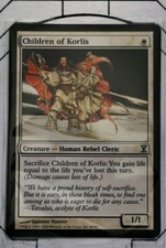 Children of Korlis  ~ MAGIC THE GATHERING Single 1x MTG  Time Spiral