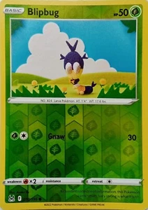 018/196 BLIPBUG REVERSE HOLO LOST ORIGIN POKEMON CARD - Picture 1 of 1