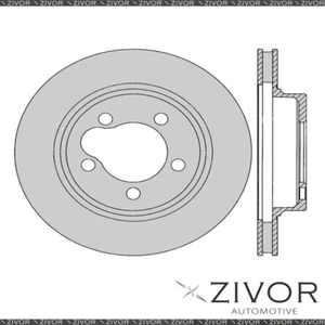New PROTEX Rotor - Rear For FORD FAIRMONT XB 4D Sdn RWD 1973 - 1976 #DR103 - Picture 1 of 1