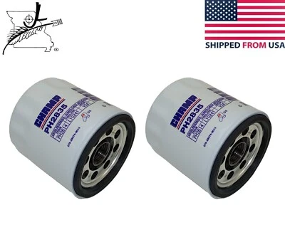 2x Filtros de Aceite Suzuki Samurai 1.3 1.6 Motor de 4 Cilindros Champ Hecho en EE. UU. Foto 1 de 4