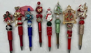 Christmas pen! Stocking stuffer, Secret Santa, Basket filler, Party, Gifts - Picture 1 of 47