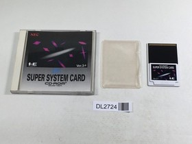DL2724 Super System Card BOXED PC Engine Japan