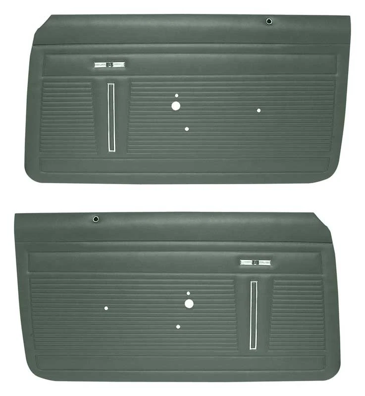 Chevy Nova 1971; paneles de puerta delantera preensamblados; interior estándar; 2 puertas; Foto 1 de 1