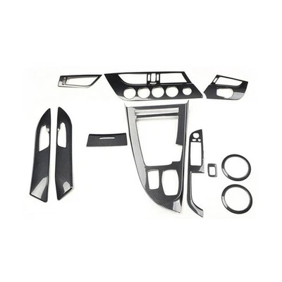 Adesivos internos de engrenagem acessórios de fibra de carbono ABS para BMW Z4 E89 2009-2015 RHD - Imagem 1 de 4