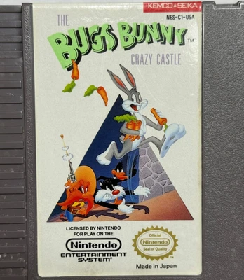 The Bugs Bunny Crazy Castle - NES - Authentic - Game Cartridge - Image 1 of 4