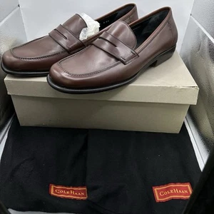Cole Haan Grand Plus Doctor Loafer Herren 10 D Braun Leder - Bild 1 von 16