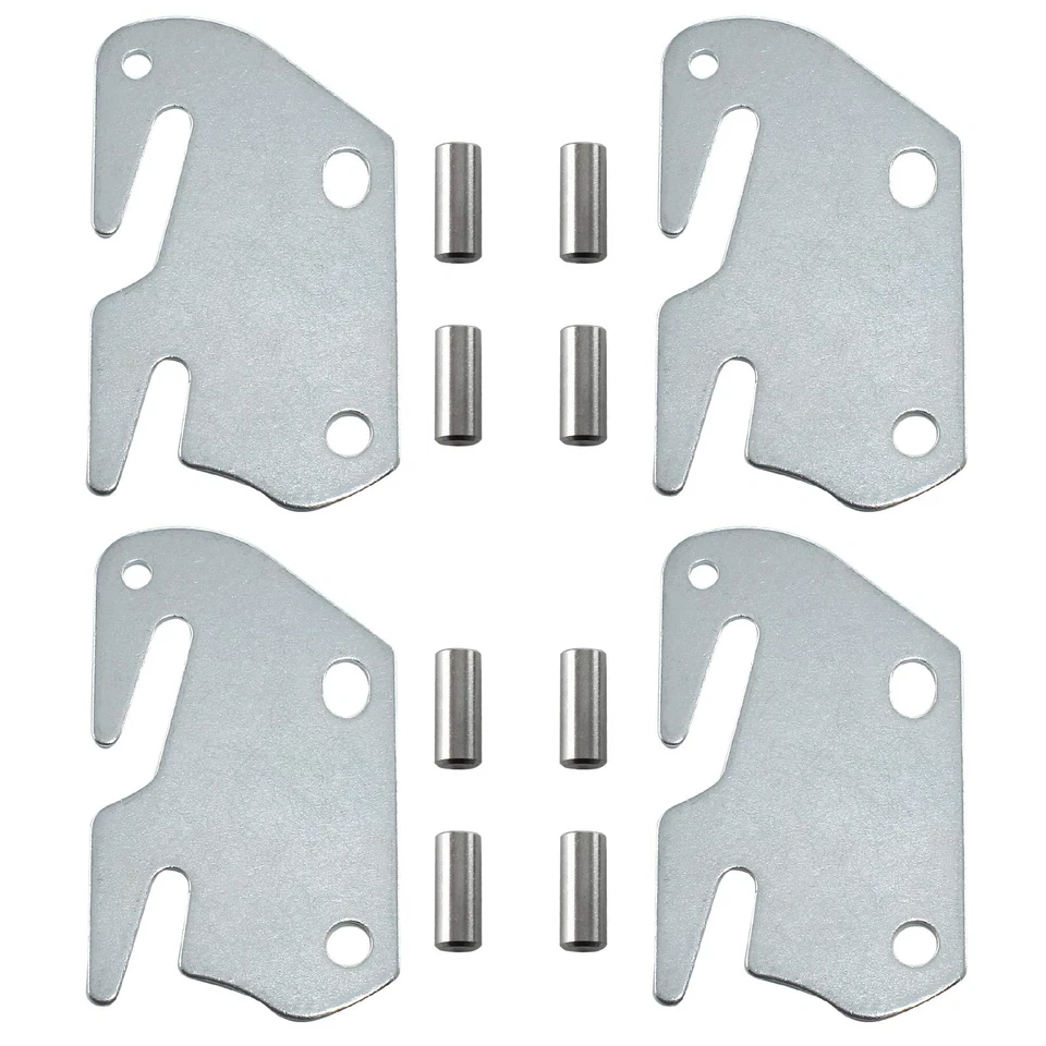 Rockler 4 Pack Bed Rail Frame Hooks Woodworking Furniture Craft 38606