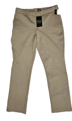 Lee Wms 8M Ankle Pants Ultra Lux Kansas City Khaki NWT Retail $55 *FREE SHIPPING - Image 1 of 4